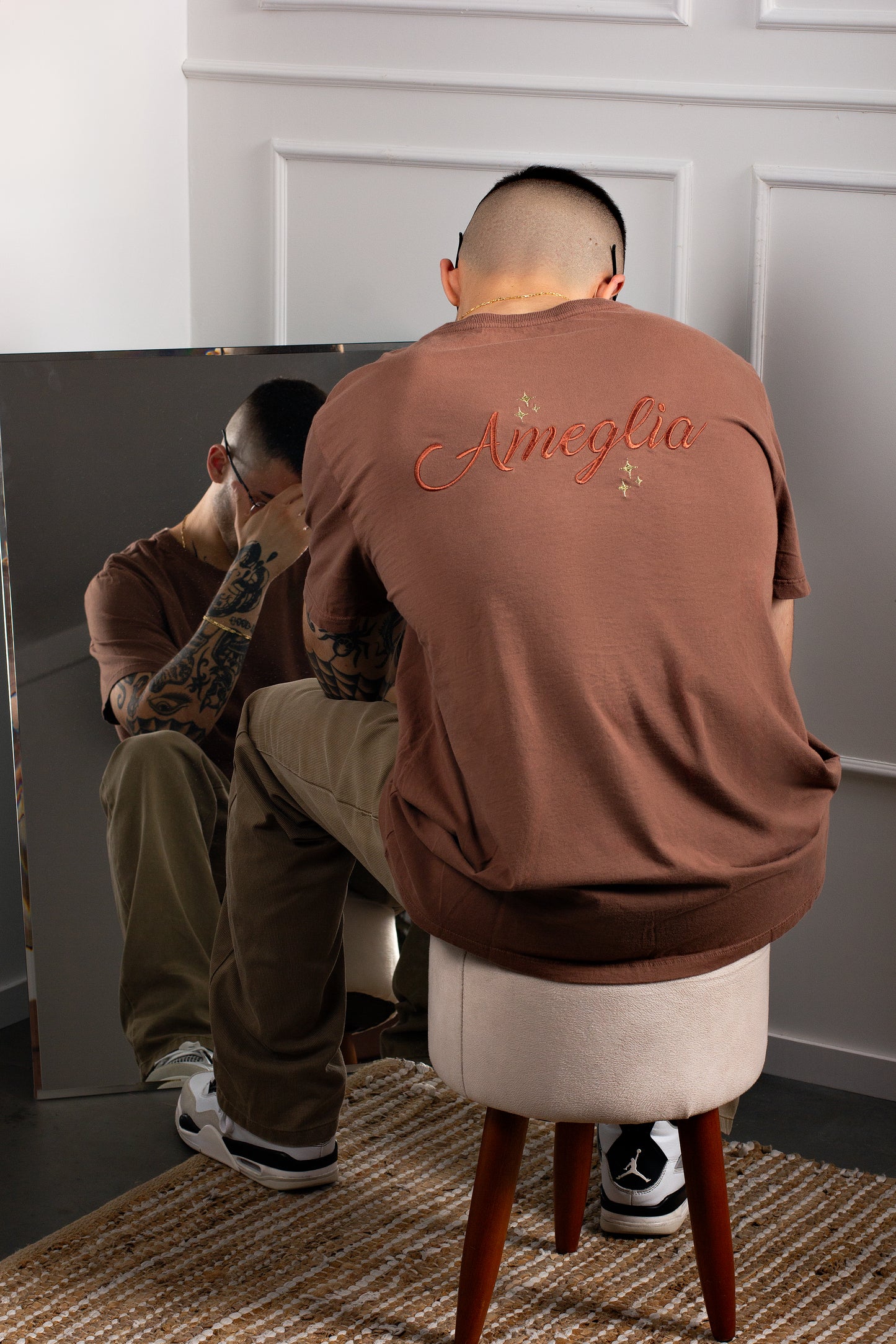 Camiseta Star Ameglia | Marrom