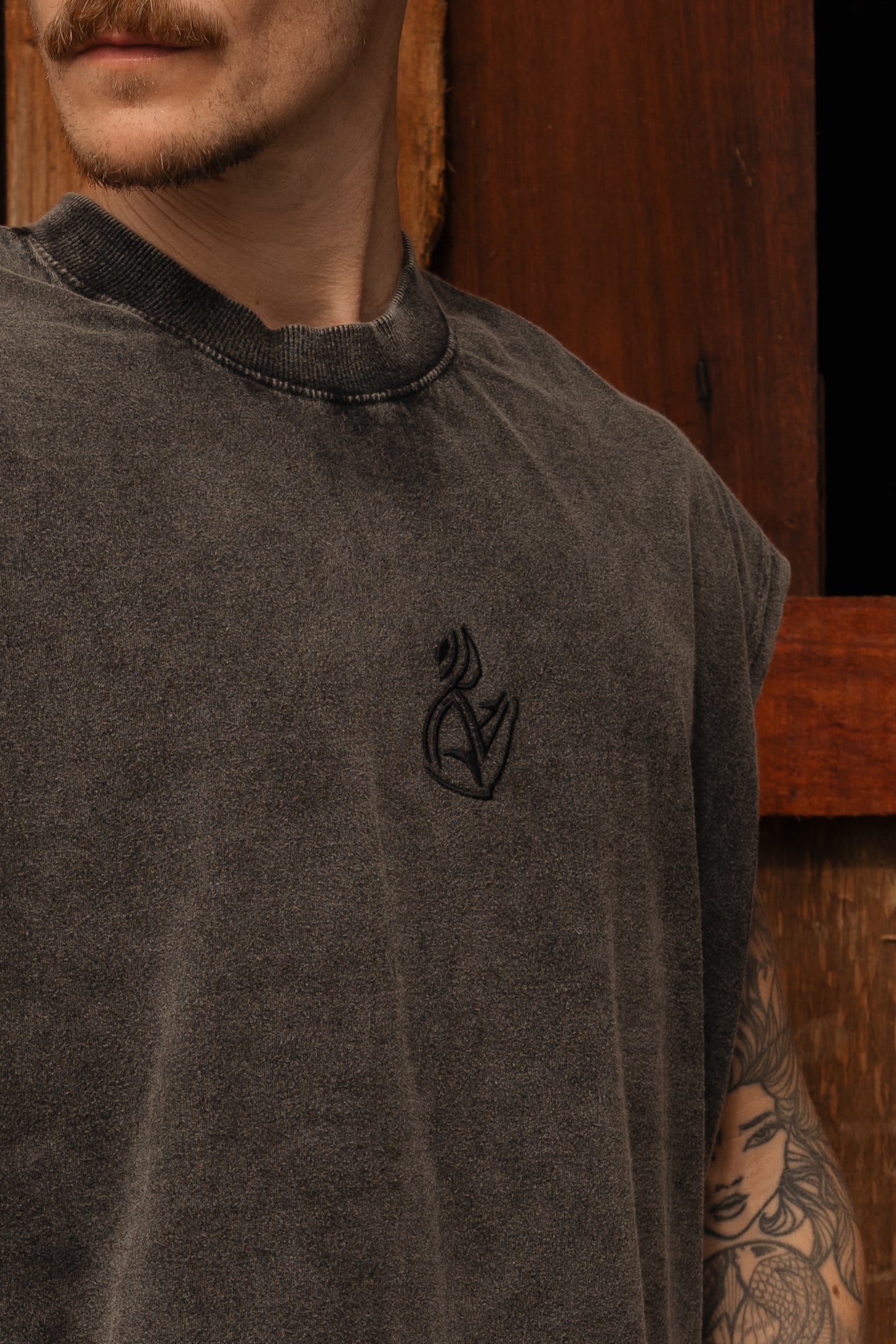 Regata Black Marmorizada