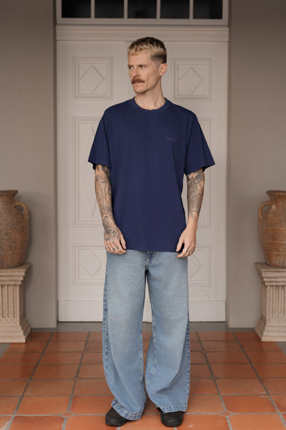 Camiseta Básica Azul