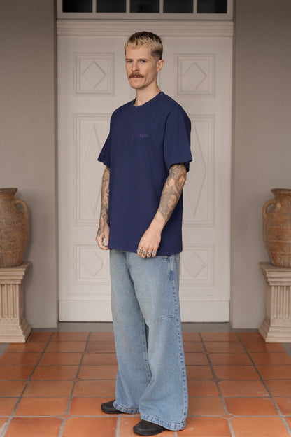Camiseta Básica Azul