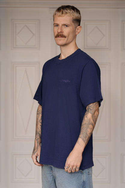 Camiseta Básica Azul