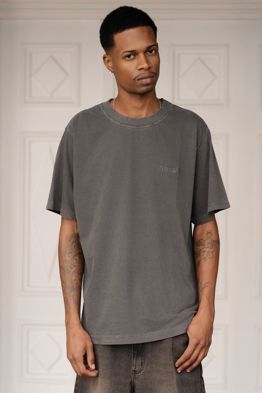 Camiseta Básica Chumbo