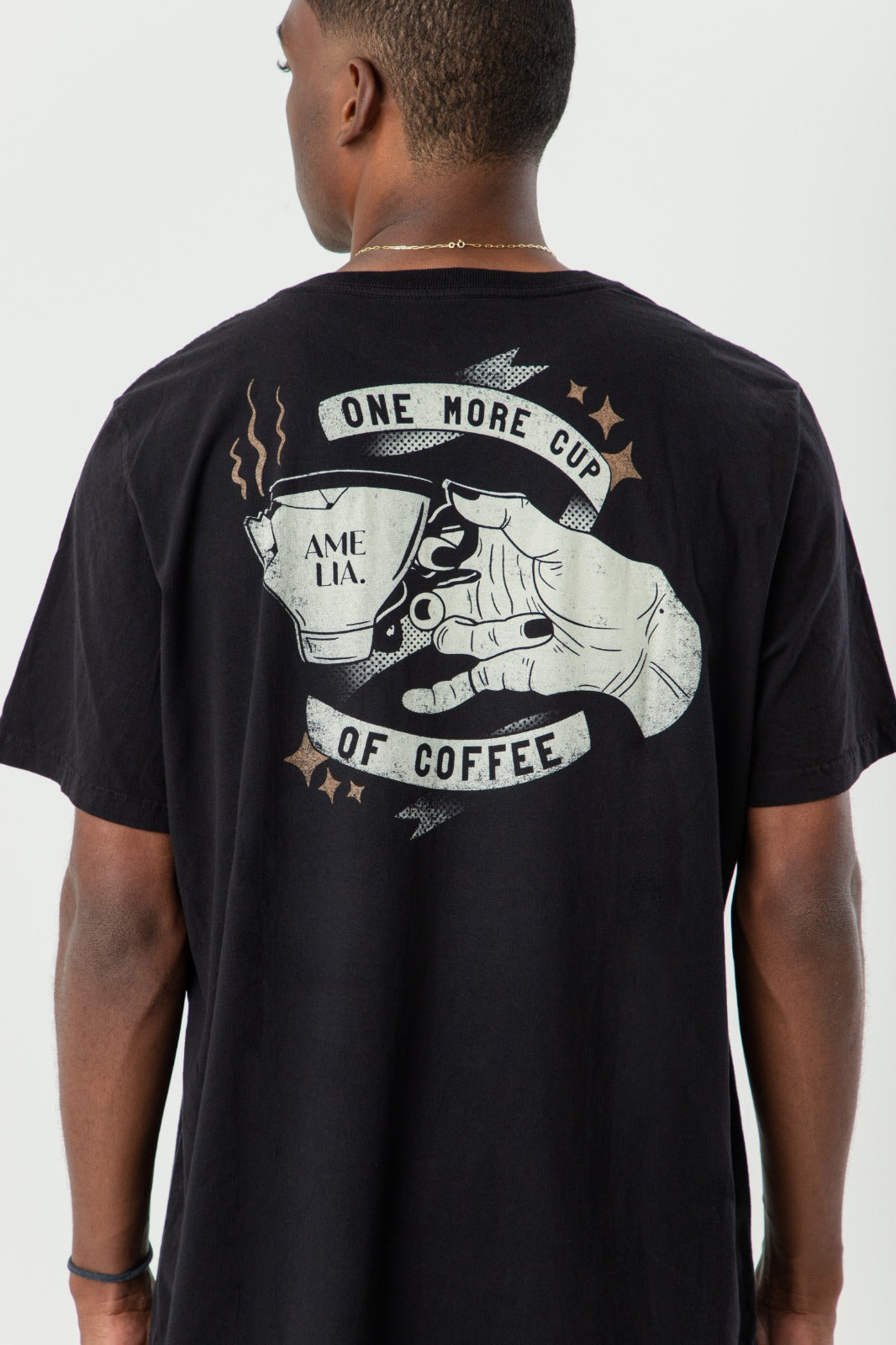 Camiseta black coffe Ameglia | Black